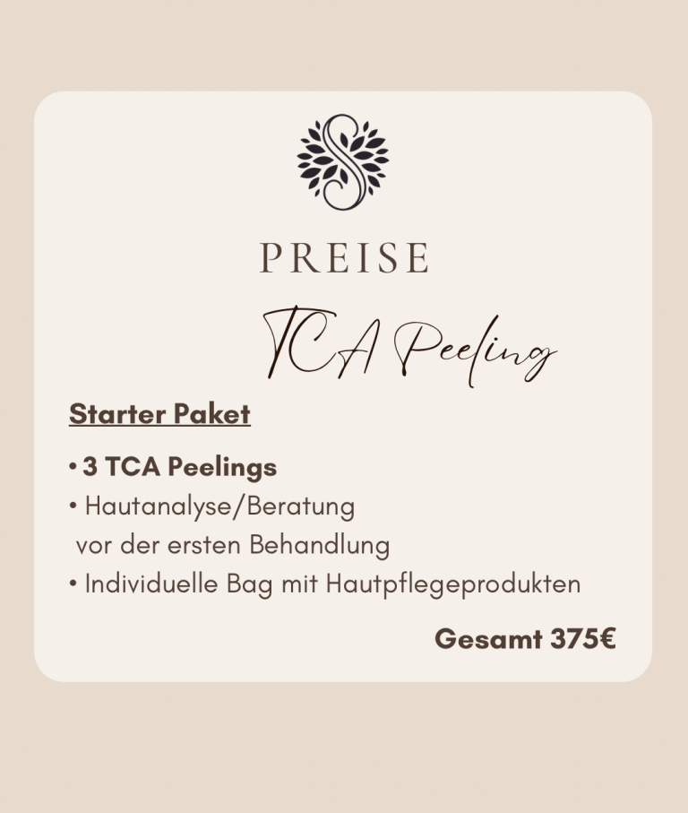 Glow Boost Paket 4x TCA Peelings
